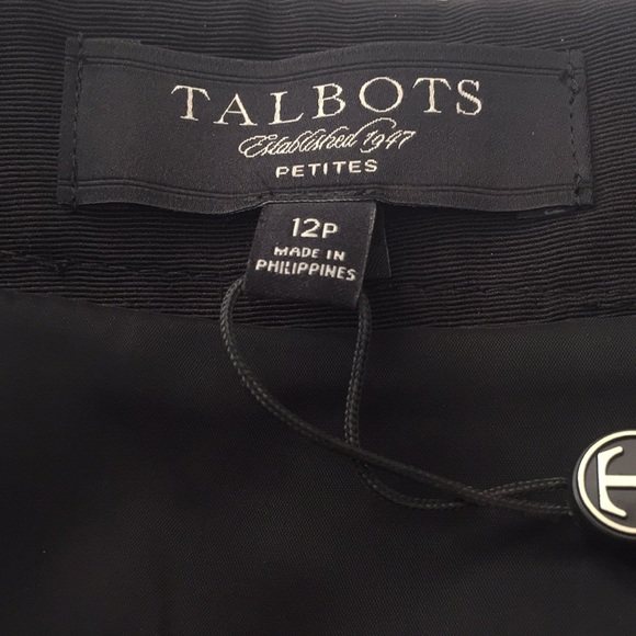 NWT Talbot’s Black Cocktail Skirt - Picture 3 of 10
